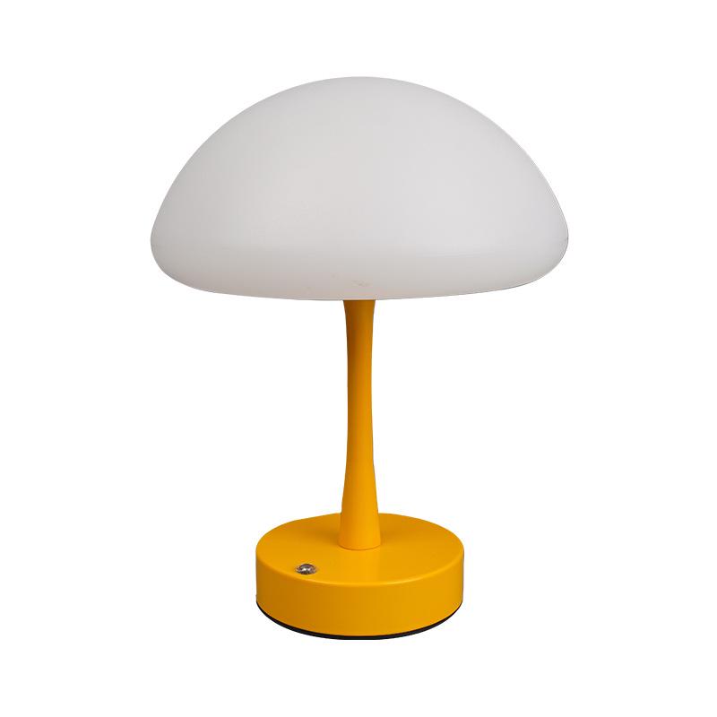 Cream Style Eye-Protection Mushroom Table Lamp - Creative Bedside Atmosphere Decor