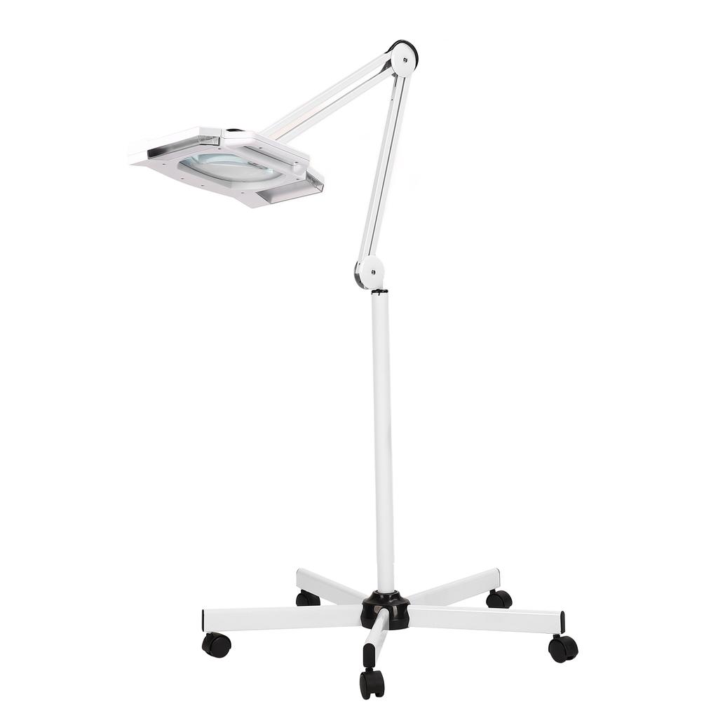 LED Magnifying Lamp 5X Natural Soft Light 28 LEDs Adjustment Height LED Cosmetic Lamp for Home