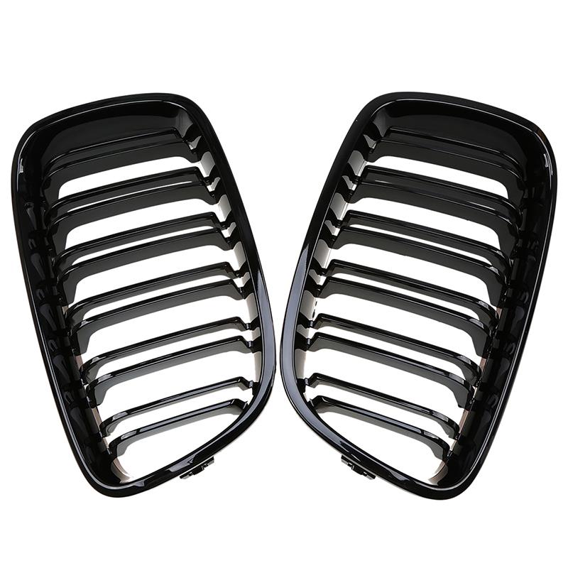 Front Kidney Grilles Grill for BMW 1-Series F21 116d Ed/116i/118d/125i 3-door 2012-2015 Pre-facelift Car Hood Grille