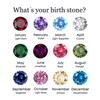Stainless Steel Birthstone Ring for Woman Gold Color Simple Style Ring Festival Party Fashion Jewelry Dropshipping