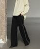 OIOI COLLECTION New Normal Line Slacks [Black]