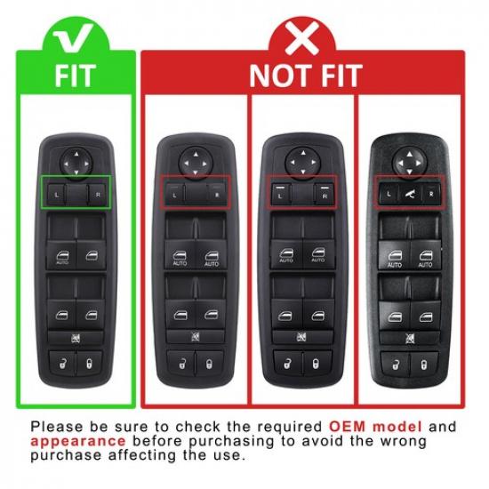Power Window Switch Control For 07-16 Dodge Journey Nitro Jeep Liberty 4602632AC