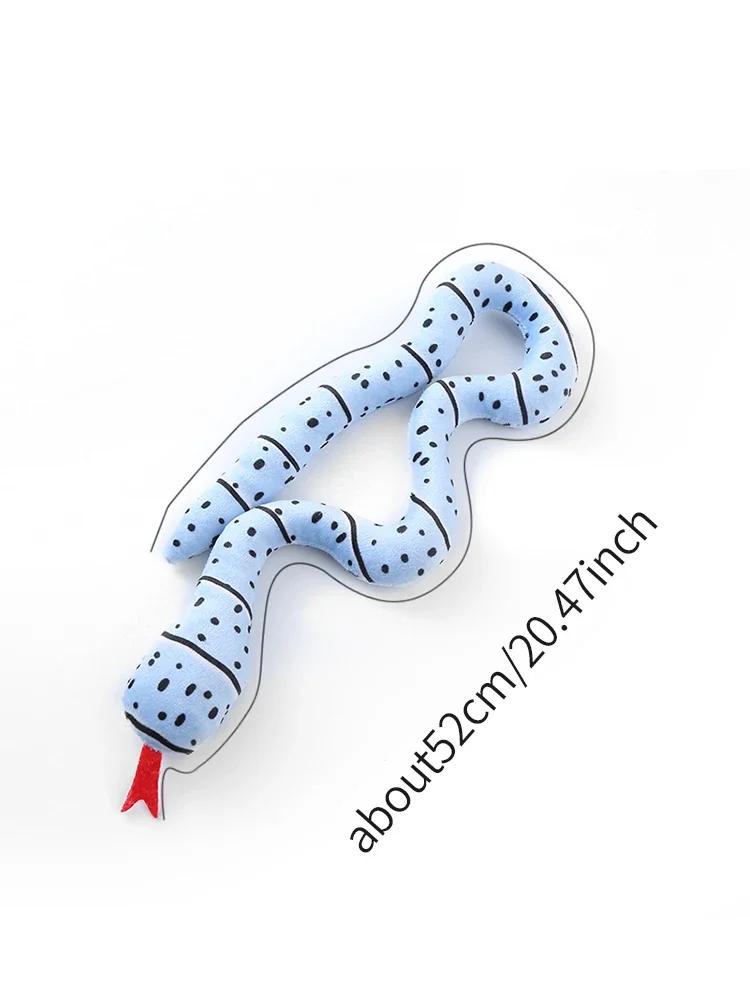 Cat Toy Catnip Plush Snake Bite Resistant Teeth Interactive Play Pet Supplies Hot Sale Cat Plush Toys