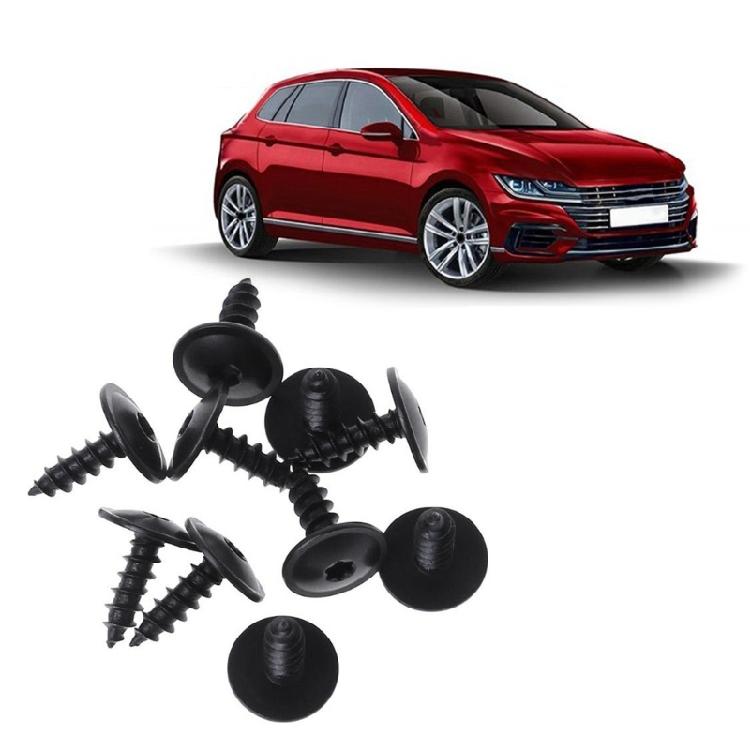 Car Door Panel Screws Rivet Door Panel Nails Black Torx Screw Self-tapping Screw