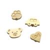 Cat's Paw Bear Furniture Handles Brass Cabinets Drawers Knobs Cartoon Door Handles  Bedroom
