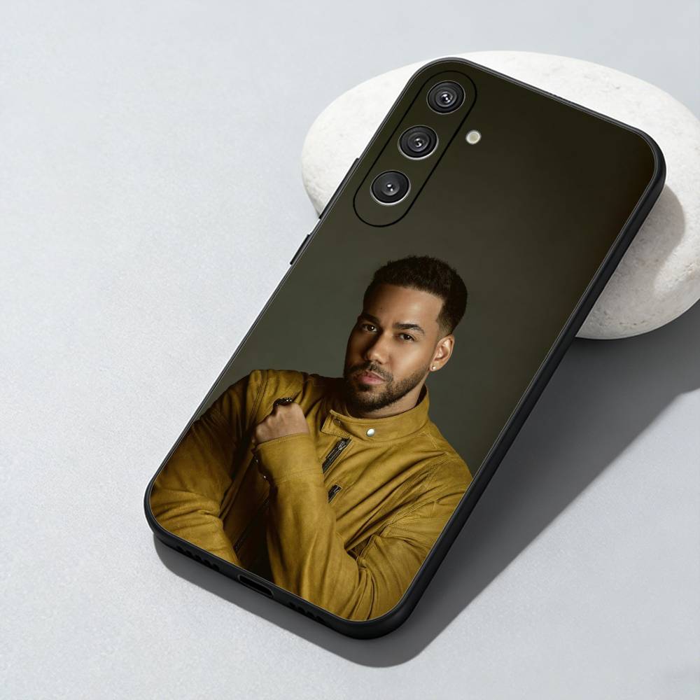 

Dardos R-Romeo S-Santos Phone Case For Samsung Galaxy A73,A72,A71,A70,A52,A51 Others Soft Black Cover Samsung a21