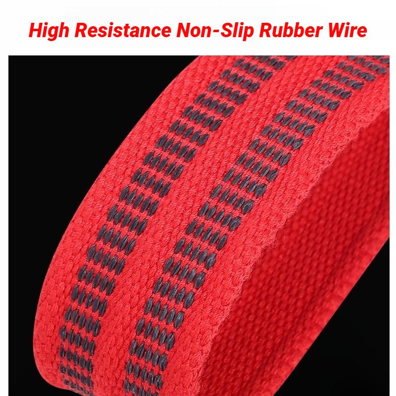 Adjustable Weightlifting Wrist Straps Non-Slip Gym Fitness Lifting Strap Support for Strength Training Sports Grip Band