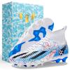 Xiyin High-Top Breathable Football Futsal Shoes with Long/Multi Studs
