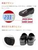 PAFHL Lightweight Size for Commuting to Made of Premium Leather Women's Loafers, Black, 25, School, (old edition, cm2412-old, Black)