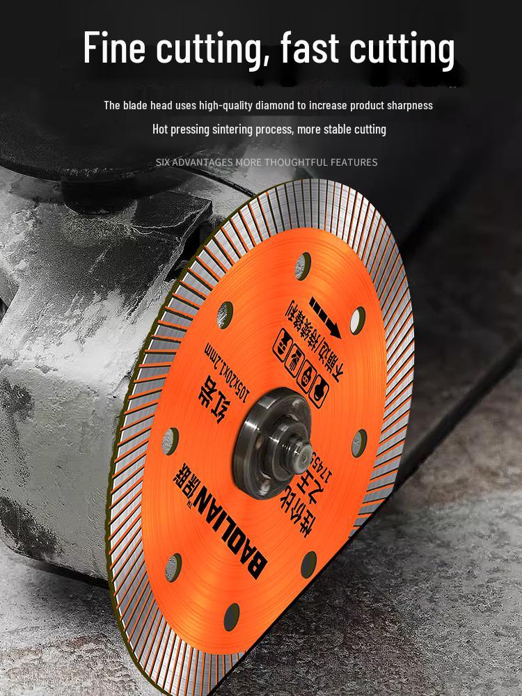 Marble & Ceramic Cutting Disc for Angle Grinders - Small Dry Saw Blade