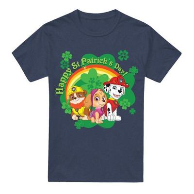 Paw Patrol Unisexowy T-shirt dla dorosłych Team St Patricks Day