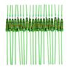20Pcs Party Straws Hawaiian Style with Umbrella Coconut Palm Design Disposable Party Straws Perfect