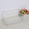 Freezer Basket Rust Proof Large Capacity Iron Storage Bin for Refrigerator Fruits Snacks Drinks