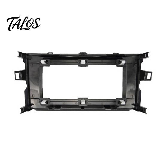 Plastový vnitřní rámový kryt ABS 9palcový Fasciový rámeček pro autorádio do auta pro Toyota Auris 2011 Panel pro navigaci Prachotěsný rám středové konzole, Montáž stereo