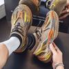 Fashion Knit Mesh Upper Male Sports Shoes Cushioned Insole Wide Low Price High Quality Walking On Sale Jogging Gym Men's Casual Sneakers