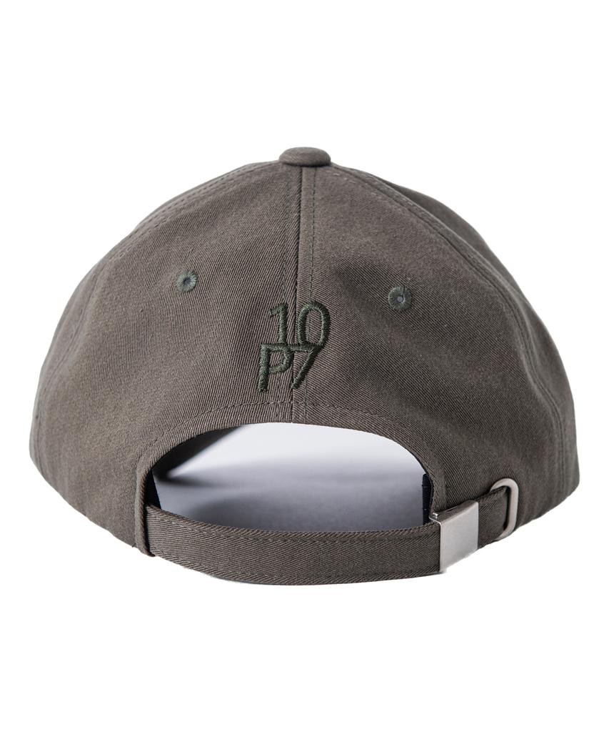 TEN PAST SEVEN Unstructured Logo Cap - Khaki