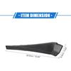 1 Pair Front Windshield Wrap Corner Trim Compatible for Nissan Rogue 2014-2020, Durable Plastic Black Left Right Windshield Wiper Cover