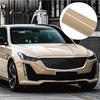 Cat Sticker Ultra Gloss Sand Beige Bubble Free PET Vinyl Film Auto Decal Car Interior Exterior Accessories Auto Decoration