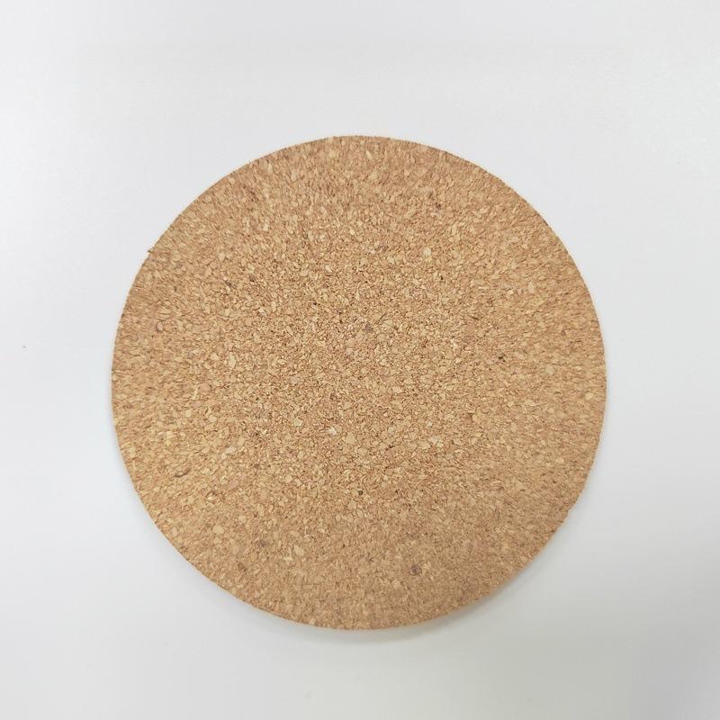 

1/100PCS Natural Round Non-Slip Cork Coasters, Heat Insulation Cup Mats for Tea Coffee Mugs, Table Decoration & Drink Holder Circle,1PCS бежевый