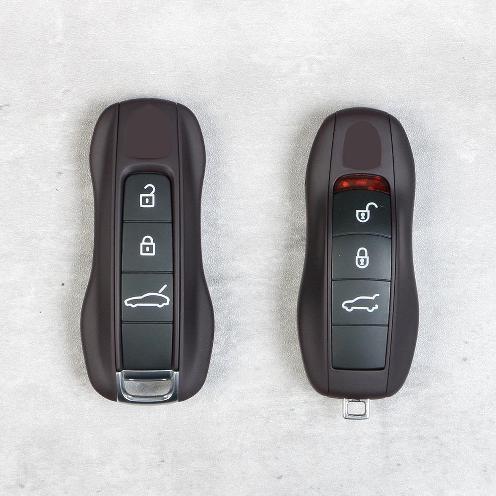 Porsche Himbeerlila Leder Schlüsselschale für 911, Cayenne, Macan, Panamera, 718