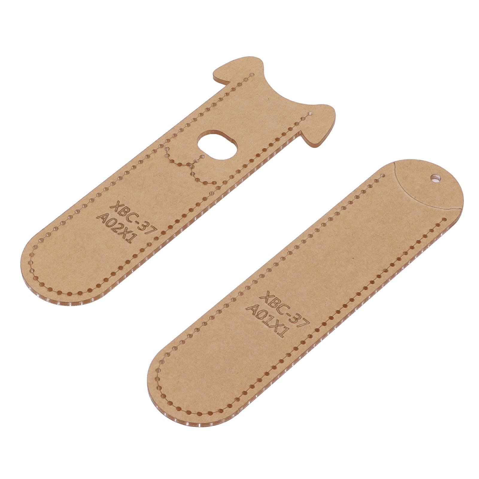 

Шаблон из акрила для DIY, мультяшный пенал, шаблон для ручной работы из кожи для инструмента для DIY кожевенного ремесла