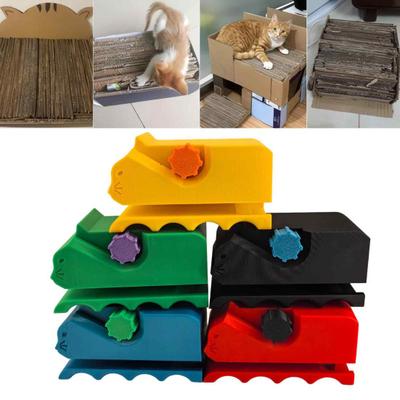 Cardboard Cutter for Cat Scratching Pad 3D Printed Cat Shape Cutter Handheld Cardboard