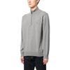 Polo Ralph Lauren FW22 Solid Logo Embroidered Half-Zip Wool Sweater Men Sweater Gray 710876756-009