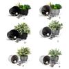 Coin Storage Box Decorative Flower Pots Diversion Safe Jewelry Storage Container Versatile Home Security Box for Home