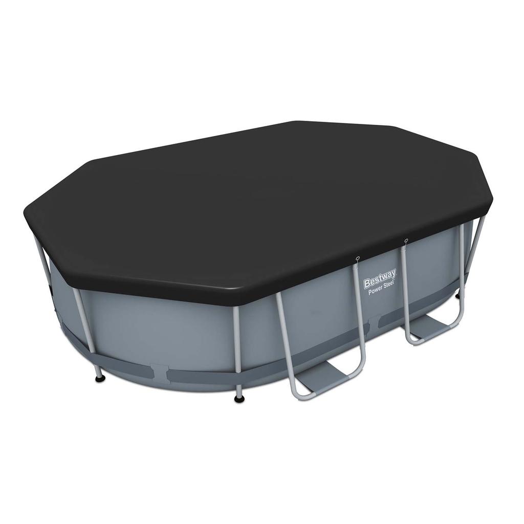Telo di Copertura per Piscina Rettangolare 300 X 200 X 84 Cm Bestway 58424