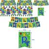 Roblox Rainbow Friends Party Supplies Kit With Banner Cake Topper Balloons And More!