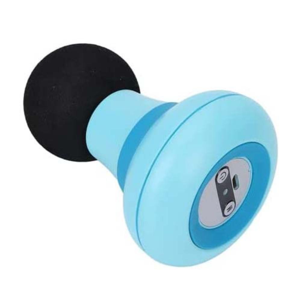 

Мини-массажный пистолет, пистолет для мышечной терапии, перкуссионный массажер для глубоких тканей тела с 6 регулируемыми скоростями, сильная вибрация для облегчения боли в ногах синий