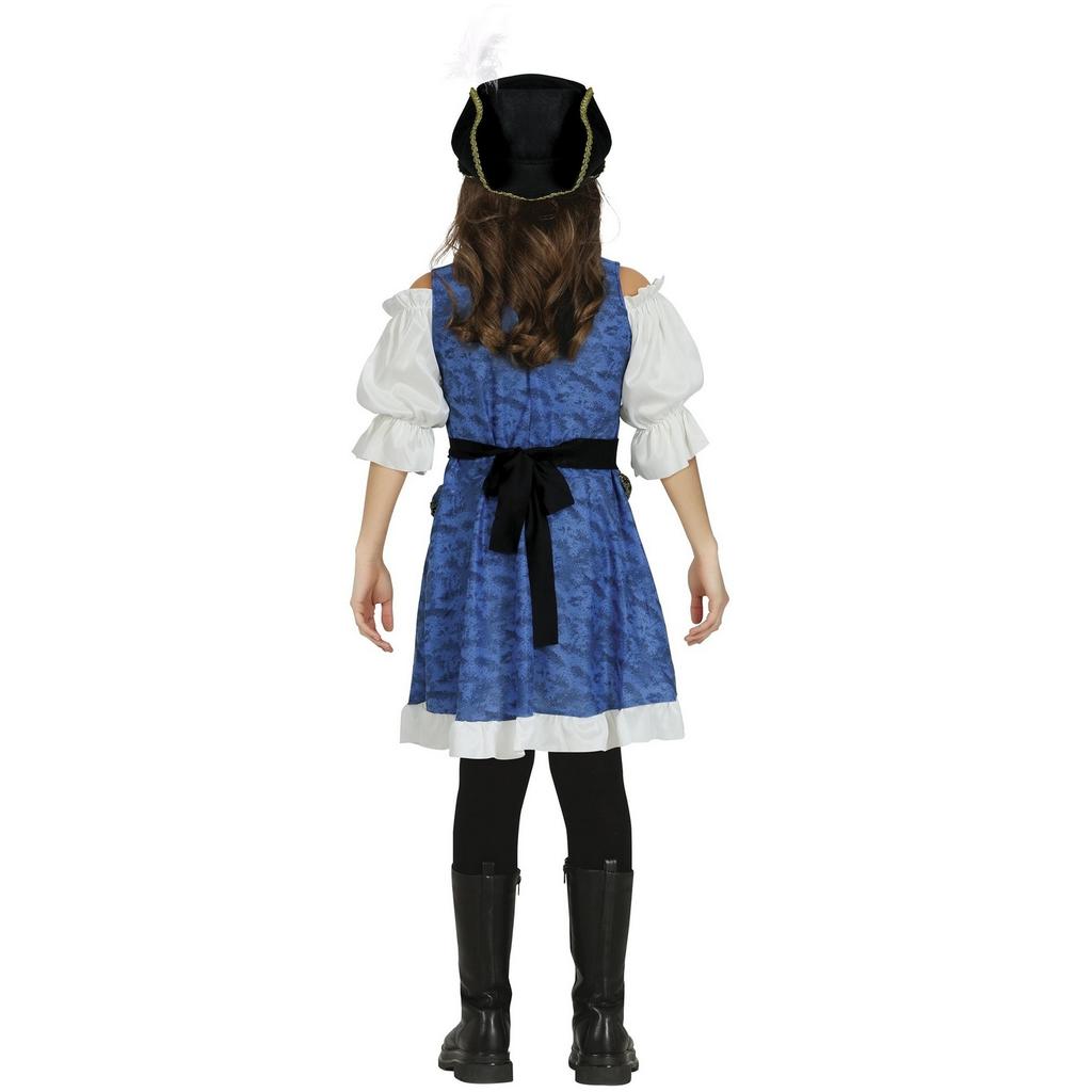 Fiestas Guirca Girls Captain Costume Set