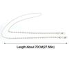 Fashion Flower Beads Eyeglass Holder Handmade Necklace Nonslip Mask Lanyard Anti Drop Glasses Chain Eye Accessories