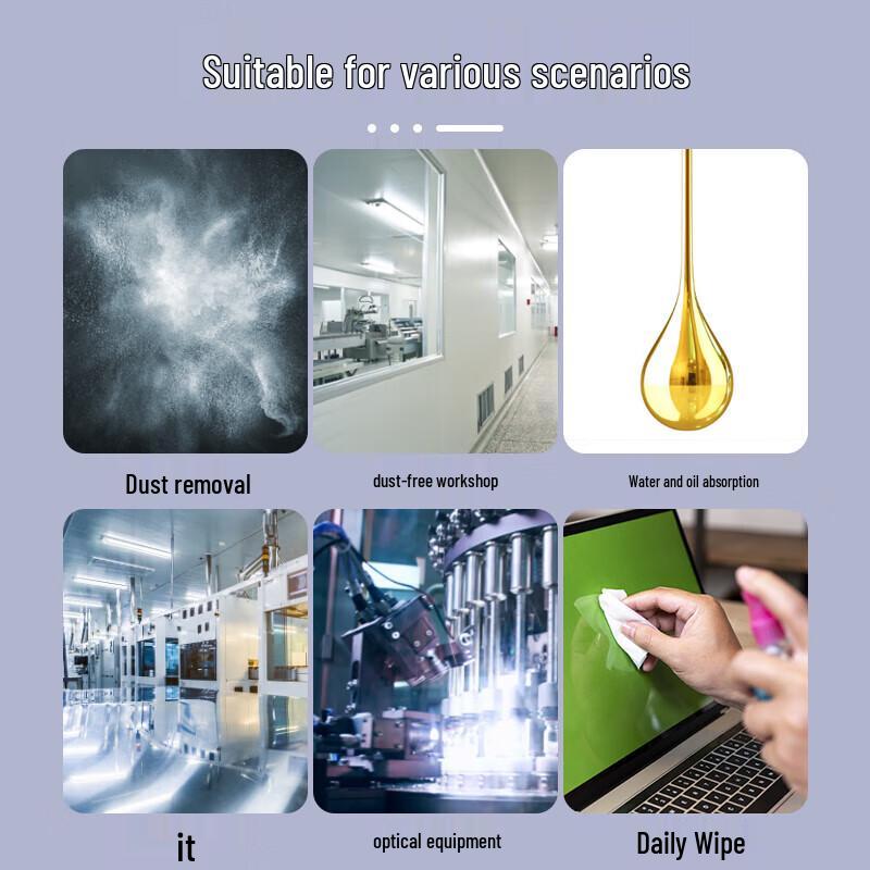 Industrial Dust-Free Cleaning Cloth