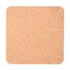 Cork Square X Thick 30 Good-L Coasters, (Smooth Double-Polished Finish) [9 9cm, 3.5mm / Coasters]