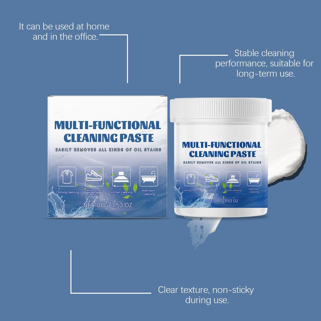 Multi-Functional Cleaning Paste;Multipurpose Stain Remover; Concentrated Cleaning Paste