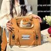 Expandable Breathable Pet Backpack: Large Capacity, Double Shoulder & Handheld for Dogs and Cats