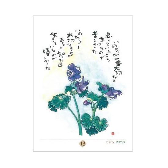 Hoshino Tomihiro 31 Poems Illustrations Daily Calendar Only Thing You Truly Need Is Just One