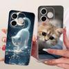 For Honor 600 Lite Phone Case LNA-NX1 Back Cover Cute Cat Cartoons Printing Soft Silicone Shell Honor 500 Smart 600lite  Funda