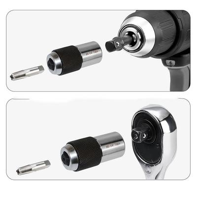 Thread 46.5*20.5mm Ratchet Wrench 2pcs Set 3 8 Inch Drive Adjustable Jaws Efficient Operation Heat-treated Steel