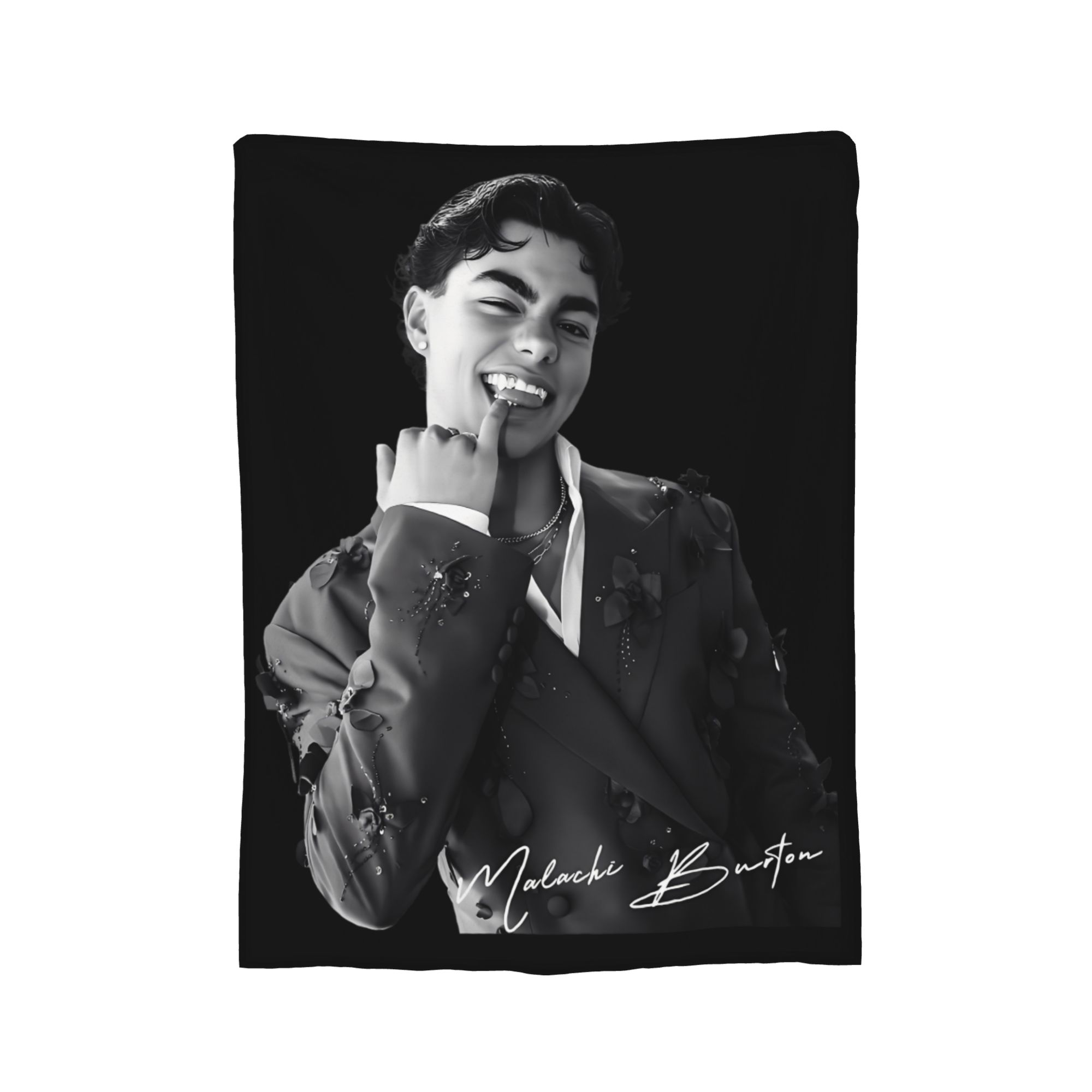 

Malachi Barton Actor Blankets Flannel Winter Multifunction Lightweight Thin Throw Blanket for Sofa Car Plush Thin Quilt 30x40in