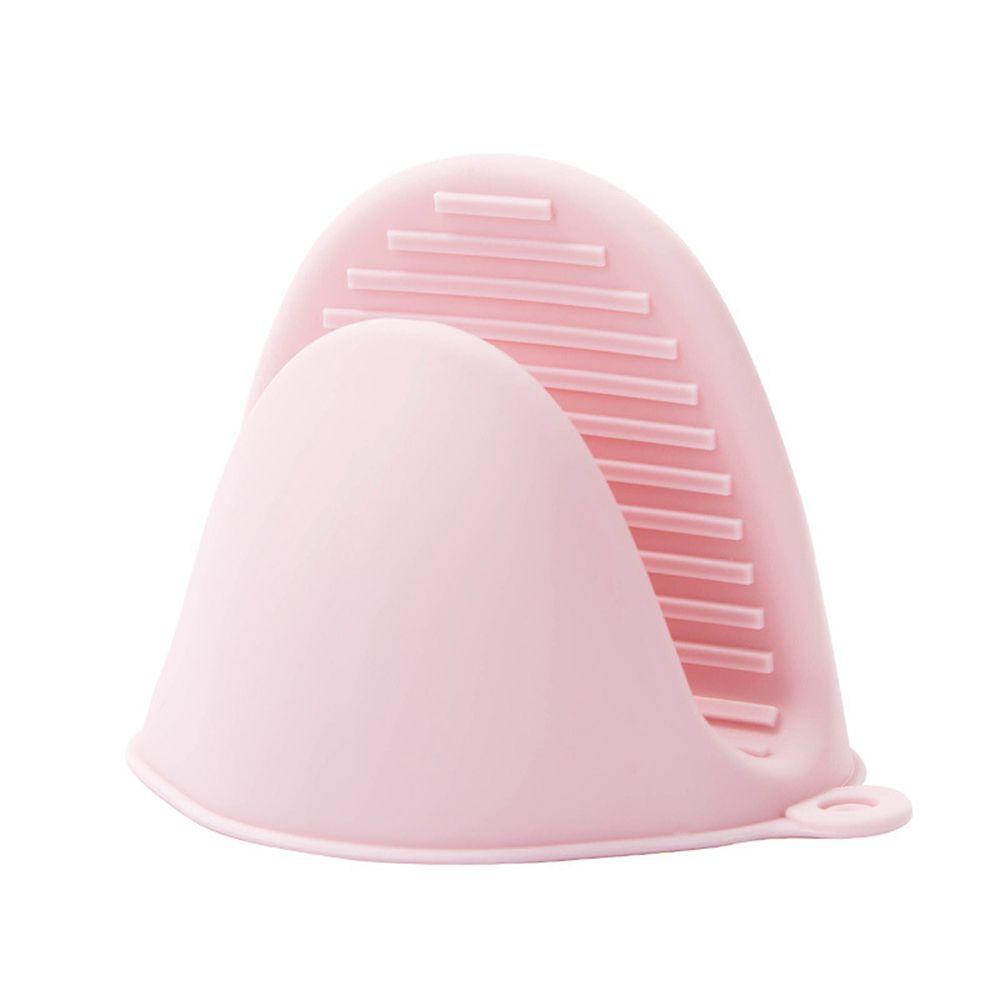 Microwave Anti-hot Non-slip Silicone Thickened Cooking Mitten Oven Mitts Hand Protector Gloves