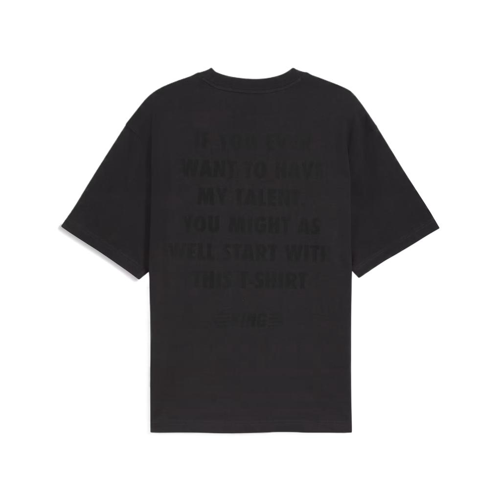 Puma King Round Neck Loose Fit Letter T-Shirt Men Tops 634777-31