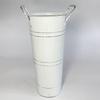 Vasos Metálicos Galvanizados para Floricultura Decoração Rústica de Fazenda Balde de Flores Suporte de Flores de Lata Rústico para Plantas Cortadas Decoração de Casa