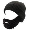 Elastic Beard Hat Winter Knit Balaclava Hat for Teens Men Keep Full Face Cover Masquerade Theater Performances Supplies