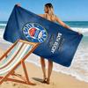 Bath Rugby Aufdruck Strandtuch, Großes Weiches Schnelltrocknendes Handtuch für Strand Camping Schwimmen