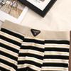 Men's Striped Trendy Cotton Mid-Waist Boxer Briefs - Breathable & Comfortable
