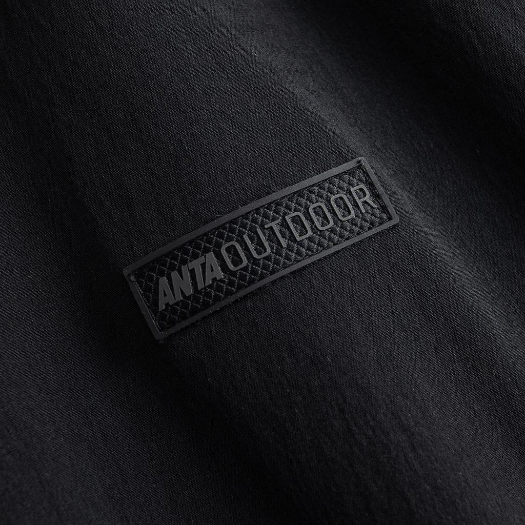 Anta Outdoor Camping Thick Knitted Jacket Men jackets Basic-Black 152616702-3