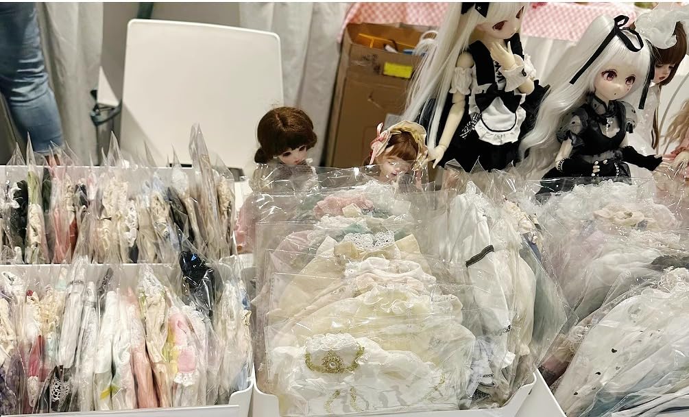 3-Piece Lucky Bag for 1/4, 1/6, and 1/3 Blythe Ball-Jointed Dolls (Dress, Doll Costume, Clothes, Body Not Included) 24017001 (1/4) [Parallel Import]