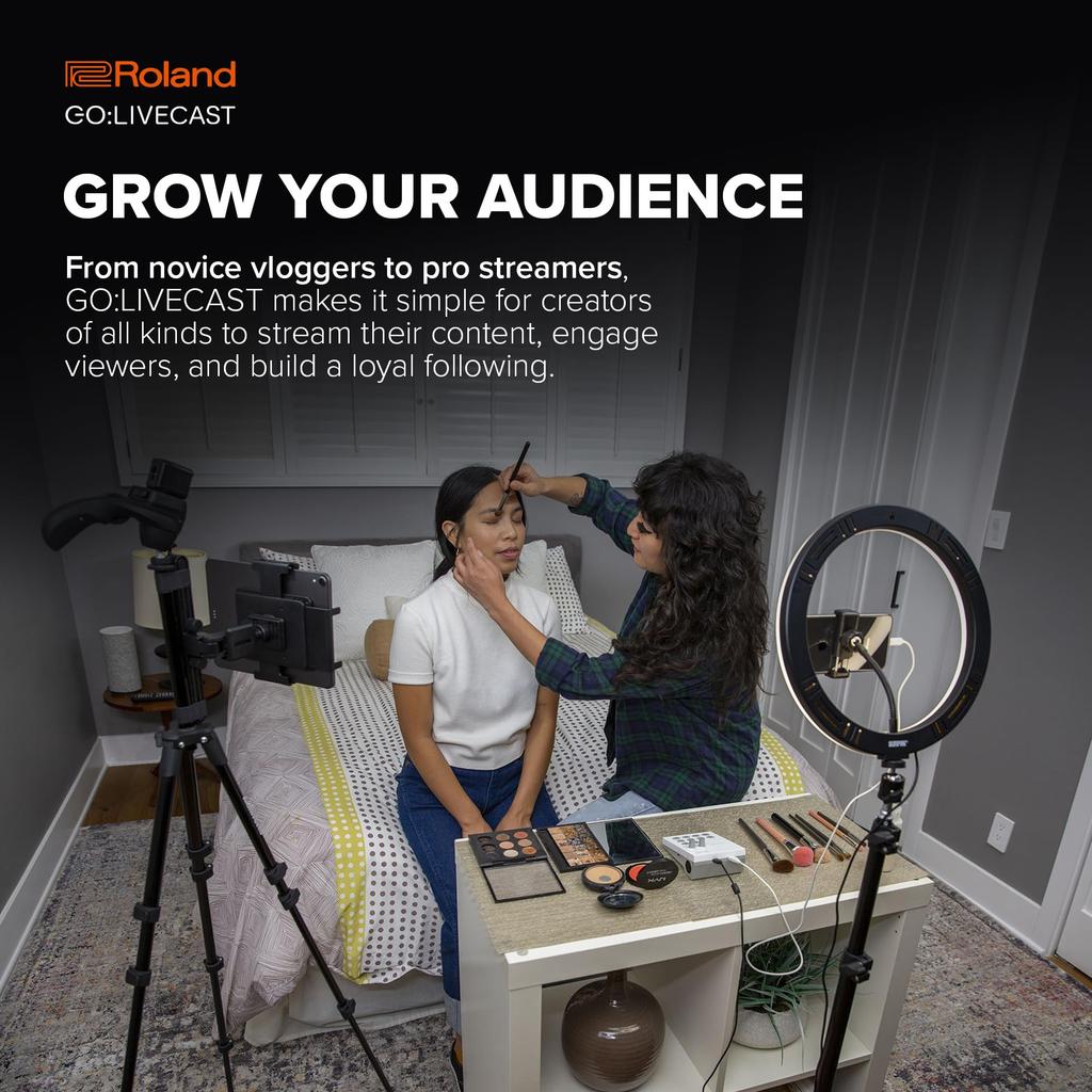 Roland GO:LIVECAST Smartphone Live Streaming Studio